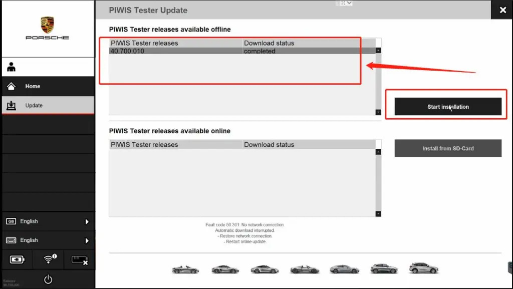 Instructions for the online update of the Porsche Piwis 3 tester software-3