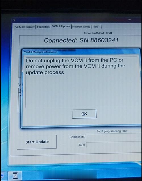 Ford VCMII Firmware Update Error Starting the VCI Reprogramming Process Solution-6 (2)