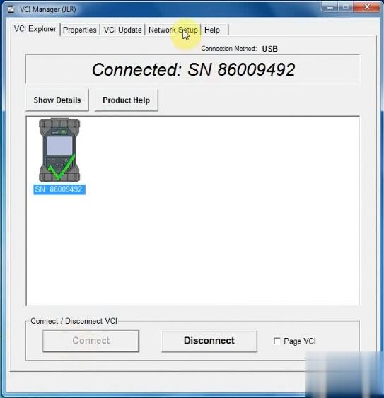 How do I configure WiFi for the original JLR DoIP VCI Setup wireless connection-2 (2)