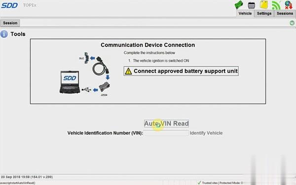 How do I configure WiFi for the original JLR DoIP VCI Setup wireless connection-27 (2)