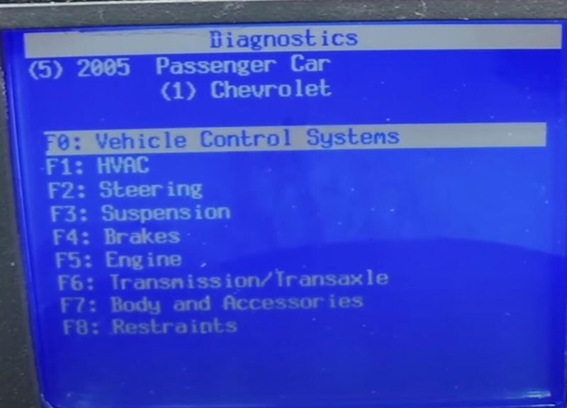 How to Delete F55 on 2006-2012 Corvette C6 with GM Tech2-2