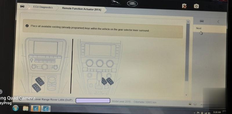 JLR DoIP VCI Adds A Range Rover Sport P300 (L494) 2018 Smart Key -9 (2)