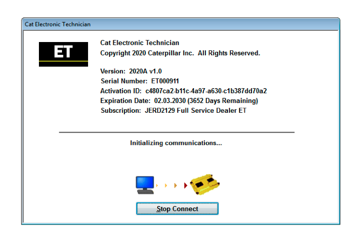 2020A-Caterpillar-ET-Electronic-Technician-Diagnostic-Software