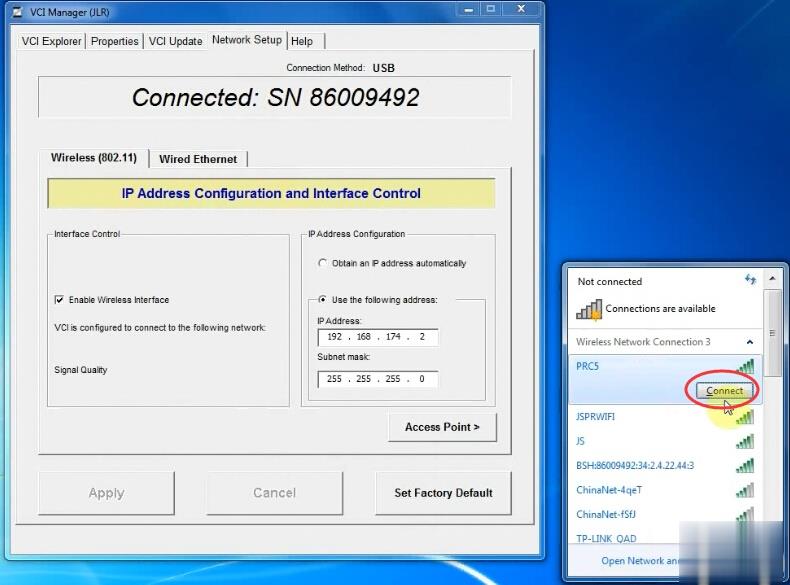 How to Configure WiFi for Original JLR DoIP VCI 7 (2)