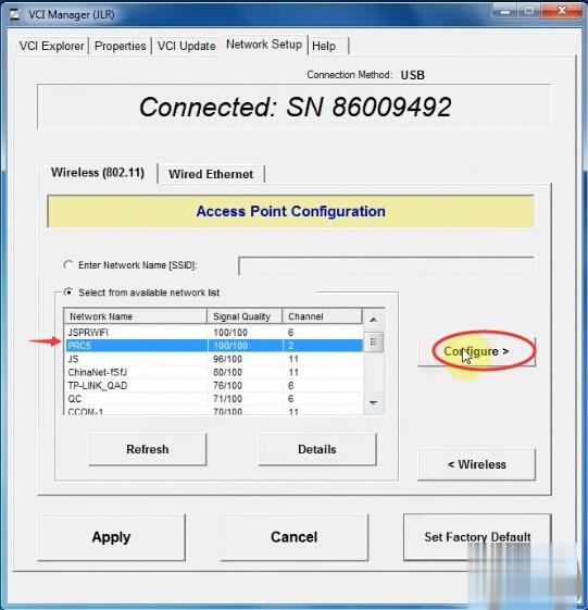 How to Configure WiFi for Original JLR DoIP VCI 9 (2)
