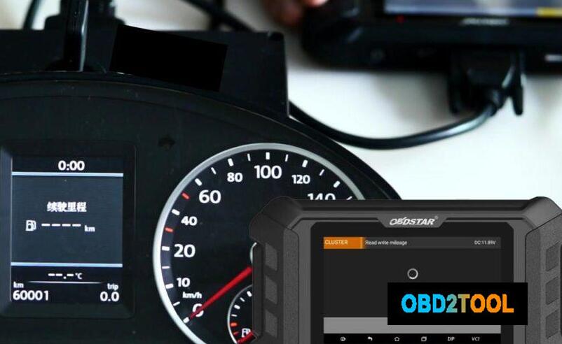 OBDSTAR Odo Master done 2013 VW NEC24C64 cluster calibration