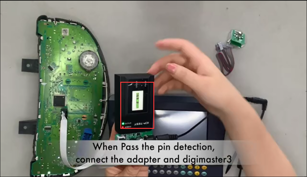 How-to-use-Yanhua-Digimaster-3-Odometer-Correction-Master-soderless-adapter-12