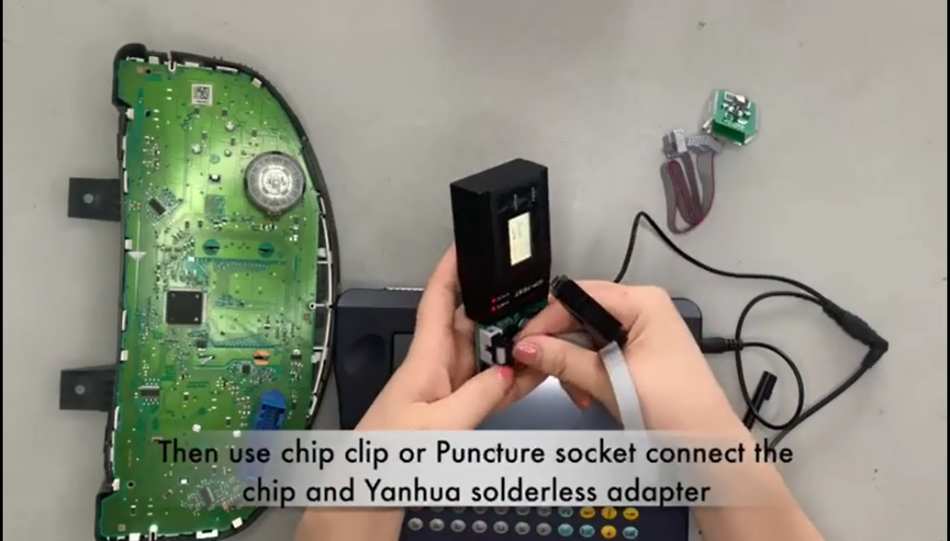 How-to-use-Yanhua-Digimaster-3-Odometer-Correction-Master-soderless-adapter-4
