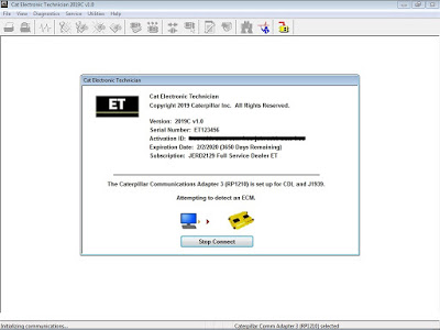 Test-the-Connection-to-the-ECM-using-CAT-Communication-Adapter-3-Toolkit-4
