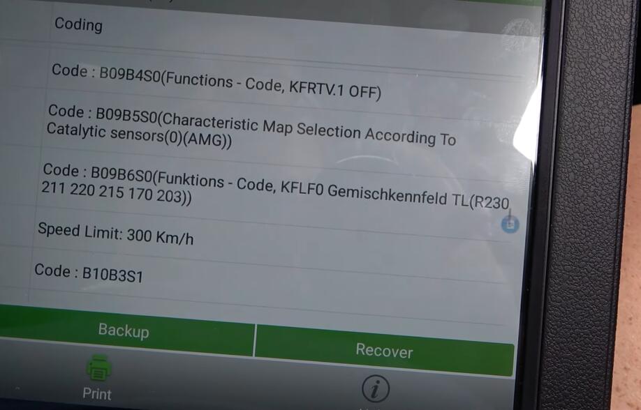 How-to-increase-speed-limiter-on-Mercedes-with-Launch-x431-pro-diagnostic-tool-13