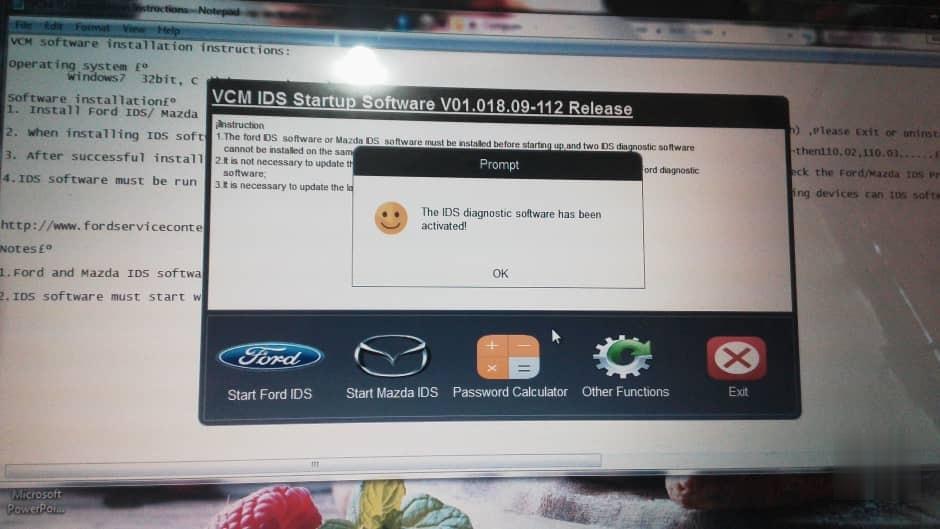 VCM2 (SP177-1) Ford IDS V112 Native Install on Windows 7-18 (2)