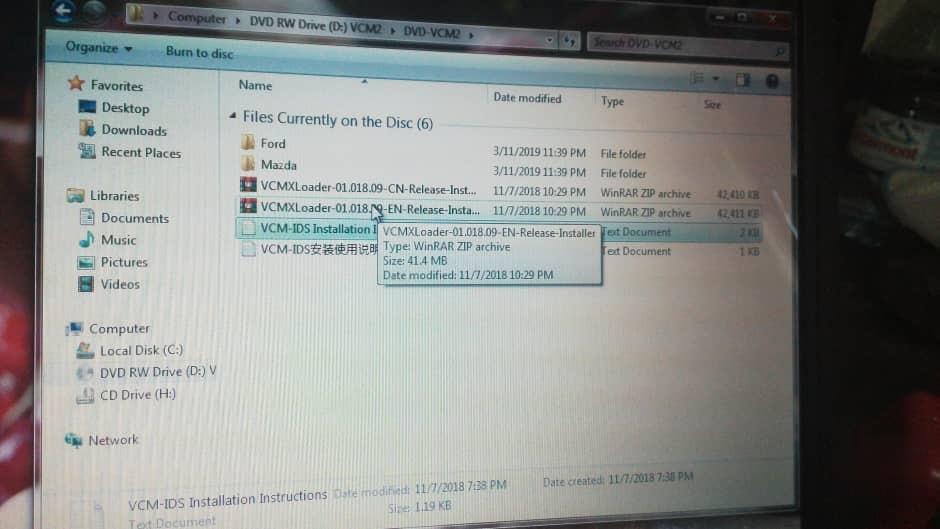VCM2 (SP177-1) Ford IDS V112 Native Install on Windows 7-3 (2)