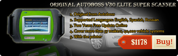 AUTOBOSS V30 Elite Super Scanner