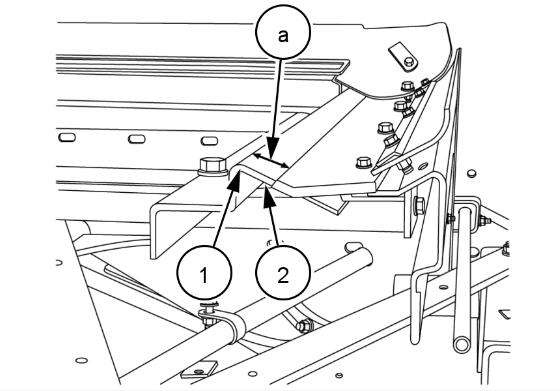 Adjust the front seal of the g