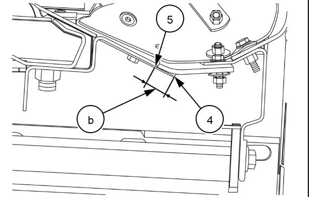 Adjust the front seal of the g